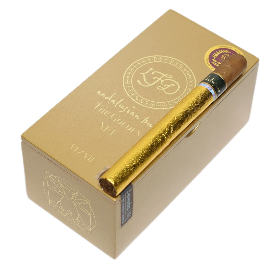 37e8fe13fe La Flor Dominicana Andalusian Bull Golden NFT Cigar