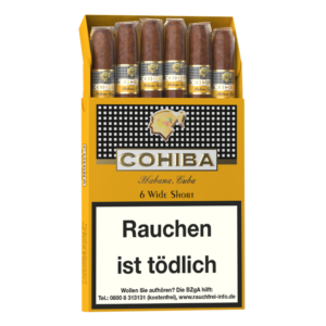 Cohiba Wide Short (6) Cigars